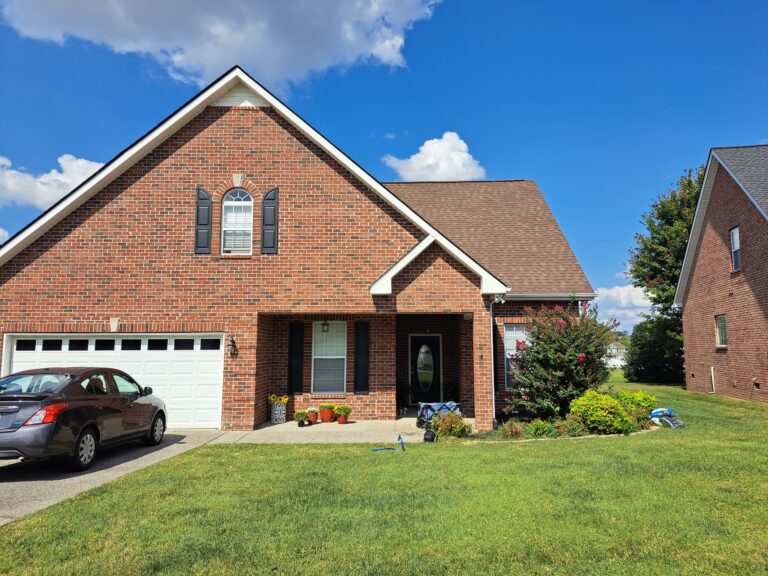A shaped home with professional roofing in Franklin, TN - Anchor Roofing
